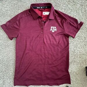 Adidas Women’s TAMU polo size Medium. NWT